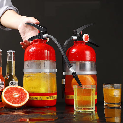 1.5L Wine Drink Dispenser Fire Extinguisher Pourer Party Beer Dispenser Beverage Wine Spirits Beer for Party Bar Accessory