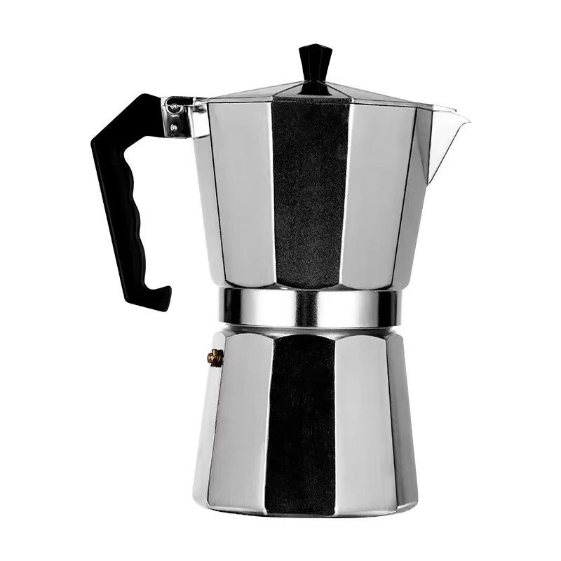 Mocha Coffee Pots Italian Aluminum Octagonal Pot Coffee Cup Maker Tea Maker Portable Coffee Maker