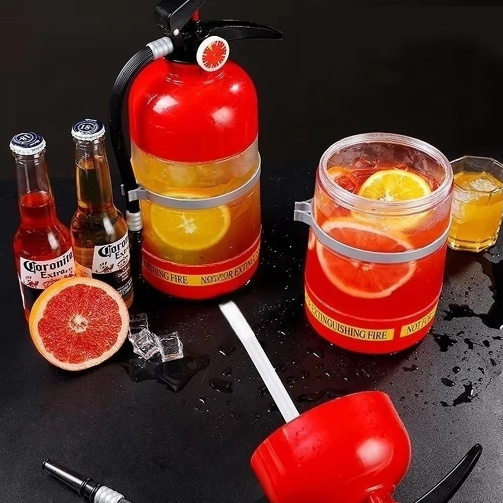 1.5L Wine Drink Dispenser Fire Extinguisher Pourer Party Beer Dispenser Beverage Wine Spirits Beer for Party Bar Accessory