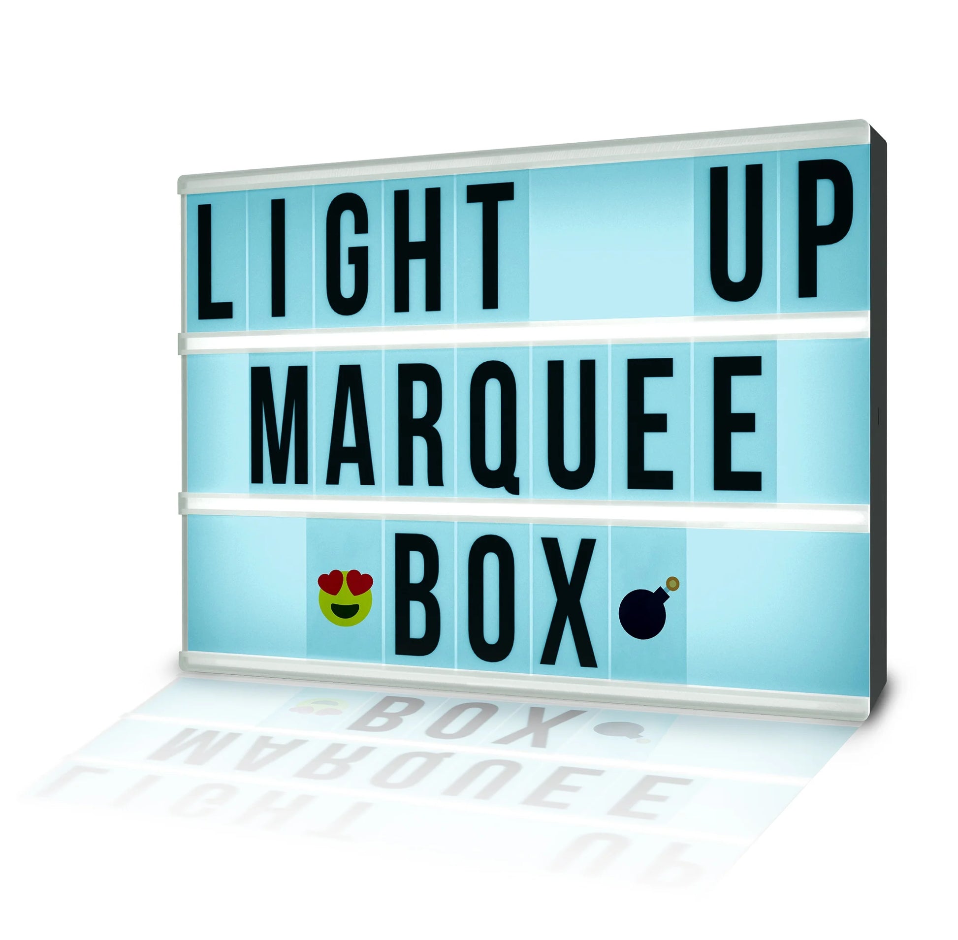 Colorbox LED Marquee - Multi-Color Light-Up Marquee Box with Remote, Alphabet, Symbols